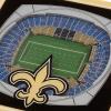 YouTheFan NFL Licensed Fan Cribbage Wood Board Game(New Orleans Saints)