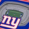 YouTheFan NFL Licensed Fan Cribbage Wood Board Game(New York Giants)