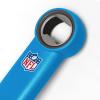YouTheFan NFL Stainless Steel BBQ Spatula with Bottle Opener(Carolina Panthers)