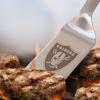 YouTheFan NFL Stainless Steel BBQ Spatula with Bottle Opener(Las Vegas Raiders)