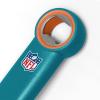 YouTheFan NFL Stainless Steel BBQ Spatula with Bottle Opener(Miami Dolphins)