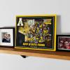 YouTheFan Officially-licensed NCAA Purebred 3D Wall Art – Humorous original hand-drawn cartoon artwork, multi-layer, funny gift, indoor team decor(Appalachian State Mountaineers)