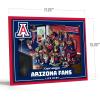YouTheFan Officially-licensed NCAA Purebred 3D Wall Art – Humorous original hand-drawn cartoon artwork, multi-layer, funny gift, indoor team decor(Arizona Wildcats)