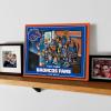 YouTheFan Officially-licensed NCAA Purebred 3D Wall Art – Humorous original hand-drawn cartoon artwork, multi-layer, funny gift, indoor team decor(Boise State Broncos)
