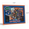 YouTheFan Officially-licensed NCAA Purebred 3D Wall Art – Humorous original hand-drawn cartoon artwork, multi-layer, funny gift, indoor team decor(Florida Gators)