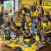 YouTheFan Officially-licensed NCAA Purebred 3D Wall Art – Humorous original hand-drawn cartoon artwork, multi-layer, funny gift, indoor team decor(Iowa Hawkeyes)