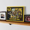 YouTheFan Officially-licensed NCAA Purebred 3D Wall Art – Humorous original hand-drawn cartoon artwork, multi-layer, funny gift, indoor team decor(Iowa Hawkeyes)
