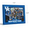 YouTheFan Officially-licensed NCAA Purebred 3D Wall Art – Humorous original hand-drawn cartoon artwork, multi-layer, funny gift, indoor team decor(Kentucky Wildcats)
