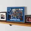 YouTheFan Officially-licensed NCAA Purebred 3D Wall Art – Humorous original hand-drawn cartoon artwork, multi-layer, funny gift, indoor team decor(Memphis Tigers)