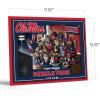 YouTheFan Officially-licensed NCAA Purebred 3D Wall Art – Humorous original hand-drawn cartoon artwork, multi-layer, funny gift, indoor team decor(Mississippi Rebels)