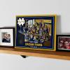 YouTheFan Officially-licensed NCAA Purebred 3D Wall Art – Humorous original hand-drawn cartoon artwork, multi-layer, funny gift, indoor team decor(Notre Dame Fighting Irish)