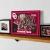 YouTheFan Officially-licensed NCAA Purebred 3D Wall Art – Humorous original hand-drawn cartoon artwork, multi-layer, funny gift, indoor team decor(Oklahoma Sooners)