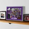 YouTheFan Officially-licensed NCAA Purebred 3D Wall Art – Humorous original hand-drawn cartoon artwork, multi-layer, funny gift, indoor team decor(TCU Horned Frogs)