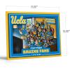 YouTheFan Officially-licensed NCAA Purebred 3D Wall Art – Humorous original hand-drawn cartoon artwork, multi-layer, funny gift, indoor team decor(UCLA Bruins)