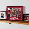 YouTheFan Officially-licensed NCAA Purebred 3D Wall Art – Humorous original hand-drawn cartoon artwork, multi-layer, funny gift, indoor team decor(Wisconsin Badgers)