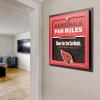 YouTheFan Officially-licensed NFL Fan Rules Wall Art, multiple layers, humorous team artwork sports fan motto, showcases funny rules, indoor decor(Arizona Cardinals)
