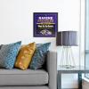 YouTheFan Officially-licensed NFL Fan Rules Wall Art, multiple layers, humorous team artwork sports fan motto, showcases funny rules, indoor decor(Baltimore Ravens)