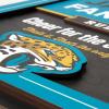 YouTheFan Officially-licensed NFL Fan Rules Wall Art, multiple layers, humorous team artwork sports fan motto, showcases funny rules, indoor decor(Jacksonville Jaguars)