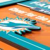 YouTheFan Officially-licensed NFL Fan Rules Wall Art, multiple layers, humorous team artwork sports fan motto, showcases funny rules, indoor decor(Miami Dolphins)