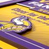 YouTheFan Officially-licensed NFL Fan Rules Wall Art, multiple layers, humorous team artwork sports fan motto, showcases funny rules, indoor decor(Minnesota Vikings)