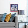 YouTheFan Officially-licensed NFL Fan Rules Wall Art, multiple layers, humorous team artwork sports fan motto, showcases funny rules, indoor decor(New England Patriots)