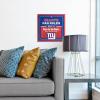YouTheFan Officially-licensed NFL Fan Rules Wall Art, multiple layers, humorous team artwork sports fan motto, showcases funny rules, indoor decor(New York Giants)