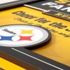 YouTheFan Officially-licensed NFL Fan Rules Wall Art, multiple layers, humorous team artwork sports fan motto, showcases funny rules, indoor decor(Pittsburgh Steelers)