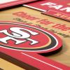 YouTheFan Officially-licensed NFL Fan Rules Wall Art, multiple layers, humorous team artwork sports fan motto, showcases funny rules, indoor decor(San Francisco 49ers)