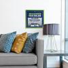 YouTheFan Officially-licensed NFL Fan Rules Wall Art, multiple layers, humorous team artwork sports fan motto, showcases funny rules, indoor decor(Seattle Seahawks)