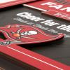 YouTheFan Officially-licensed NFL Fan Rules Wall Art, multiple layers, humorous team artwork sports fan motto, showcases funny rules, indoor decor(Tampa Bay Buccaneers)