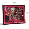 YouTheFan Officially-licensed NFL Purebred 3D Wall Art – Humorous original hand-drawn cartoon artwork, multi-layer, funny gift, indoor team decor(Atlanta Falcons)