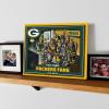 YouTheFan Officially-licensed NFL Purebred 3D Wall Art – Humorous original hand-drawn cartoon artwork, multi-layer, funny gift, indoor team decor(Green Bay Packers)