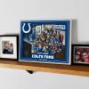 YouTheFan Officially-licensed NFL Purebred 3D Wall Art – Humorous original hand-drawn cartoon artwork, multi-layer, funny gift, indoor team decor(Indianapolis Colts)