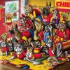 YouTheFan Officially-licensed NFL Purebred 3D Wall Art – Humorous original hand-drawn cartoon artwork, multi-layer, funny gift, indoor team decor(Kansas City Chiefs)