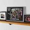 YouTheFan Officially-licensed NFL Purebred 3D Wall Art – Humorous original hand-drawn cartoon artwork, multi-layer, funny gift, indoor team decor(Las Vegas Raiders)