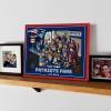 YouTheFan Officially-licensed NFL Purebred 3D Wall Art – Humorous original hand-drawn cartoon artwork, multi-layer, funny gift, indoor team decor(New England Patriots)