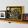 YouTheFan Officially-licensed NFL Purebred 3D Wall Art – Humorous original hand-drawn cartoon artwork, multi-layer, funny gift, indoor team decor(Pittsburgh Steelers)