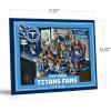 YouTheFan Officially-licensed NFL Purebred 3D Wall Art – Humorous original hand-drawn cartoon artwork, multi-layer, funny gift, indoor team decor(Tennessee Titans)