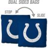 YouTheFan Officially-licensed NFL Set of 8 Cornhole Bags – All Weather Dual Sided Slide & Stop – regulation size(Indianapolis Colts)