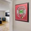 YouTheFan Officially-licensed NFL Stadium Series 3D Wall Art – multi-layer team stadium replica, detailed sports fan gift, indoor decor(Arizona Cardinals)