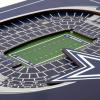 YouTheFan Officially-licensed NFL Stadium Series 3D Wall Art – multi-layer team stadium replica, detailed sports fan gift, indoor decor(Dallas Cowboys)