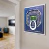 YouTheFan Officially-licensed NFL Stadium Series 3D Wall Art – multi-layer team stadium replica, detailed sports fan gift, indoor decor(Indianapolis Colts)