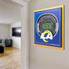 YouTheFan Officially-licensed NFL Stadium Series 3D Wall Art – multi-layer team stadium replica, detailed sports fan gift, indoor decor(Los Angeles Rams)