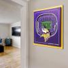 YouTheFan Officially-licensed NFL Stadium Series 3D Wall Art – multi-layer team stadium replica, detailed sports fan gift, indoor decor(Minnesota Vikings)