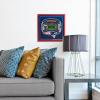YouTheFan Officially-licensed NFL Stadium Series 3D Wall Art – multi-layer team stadium replica, detailed sports fan gift, indoor decor(New England Patriots)