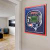 YouTheFan Officially-licensed NFL Stadium Series 3D Wall Art – multi-layer team stadium replica, detailed sports fan gift, indoor decor(New England Patriots)