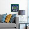 YouTheFan Officially-licensed NFL Stadium Series 3D Wall Art – multi-layer team stadium replica, detailed sports fan gift, indoor decor(Seattle Seahawks)