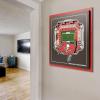 YouTheFan Officially-licensed NFL Stadium Series 3D Wall Art – multi-layer team stadium replica, detailed sports fan gift, indoor decor(Tampa Bay Buccaneers)