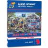 YouTheFan NCAA Appalachian State Game Day at The Zoo 500pc Puzzle 28″ x 10.5″(Kansas Jayhawks)
