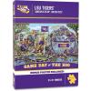 YouTheFan NCAA Appalachian State Game Day at The Zoo 500pc Puzzle 28″ x 10.5″(Louisiana State University Tigers)